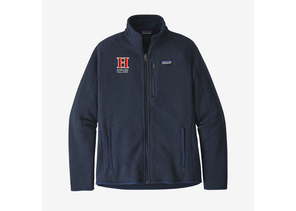 Harvard Class of 2015 Men's Patagonia Better Sweater Full Zip