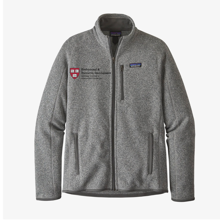 Harvard P&ED Men's Patagonia Better Sweater Full Zip