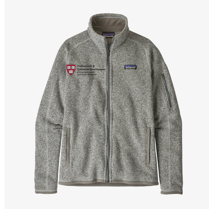 Harvard P&ED Women's Patagonia Better Sweater Full Zip