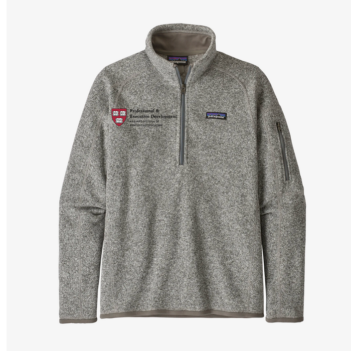 Harvard P&ED Women's Patagonia Better Sweater 1/4 Zip