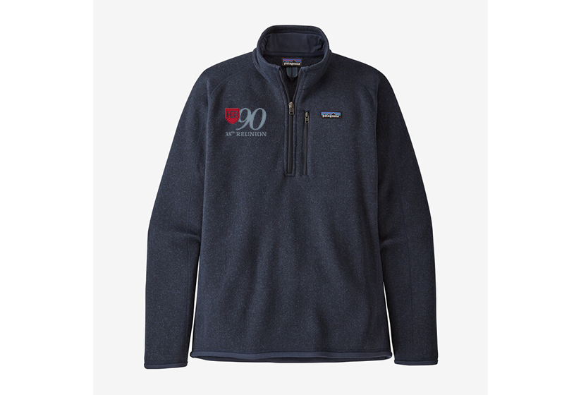 Harvard Class of 1990 35th Reunion Men's Patagonia Better Sweater Full Zip