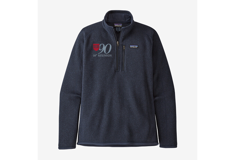Harvard Class of 1990 35th Reunion Men's Patagonia 1/4 Zip
