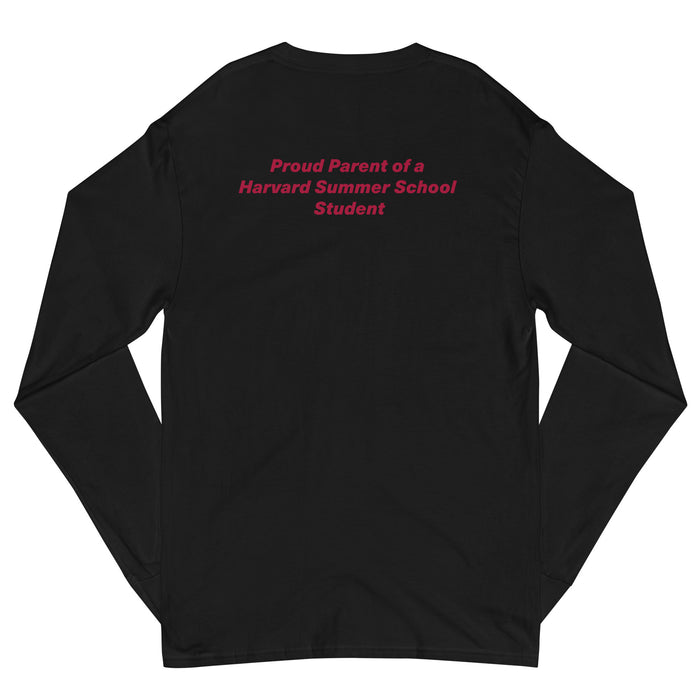 Harvard Summer School Proud Parent Champion Long Sleeve Shirt