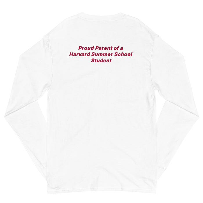 Harvard Summer School Proud Parent Champion Long Sleeve Shirt