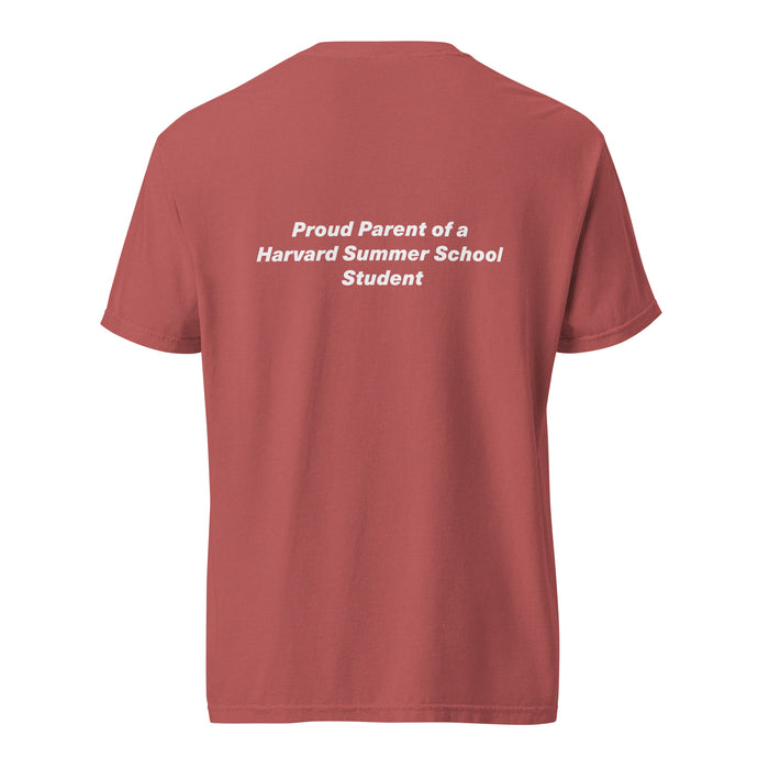 Harvard Summer School Proud Parent Unisex Garment-dyed Heavyweight T-shirt