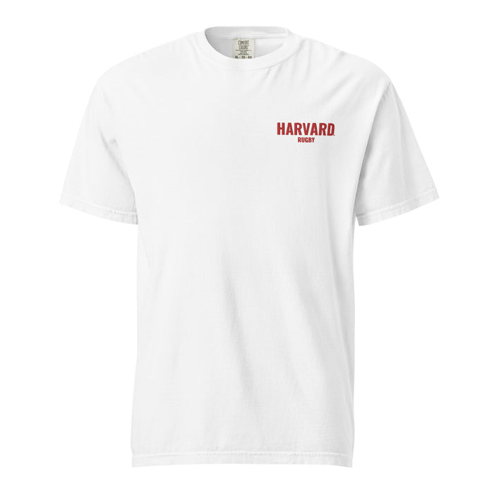 Harvard Rugby Unisex Garment-Dyed Heavyweight T-Shirt