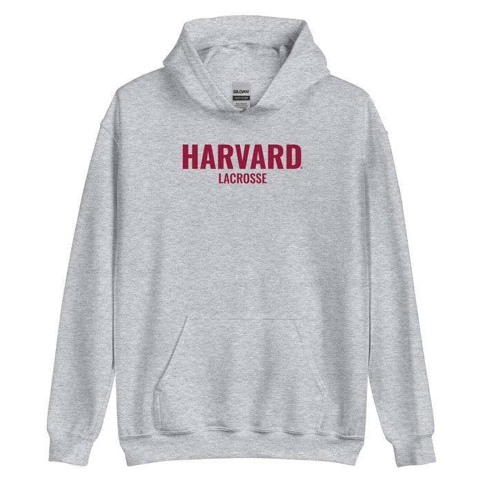 Harvard Lacrosse Hoodie