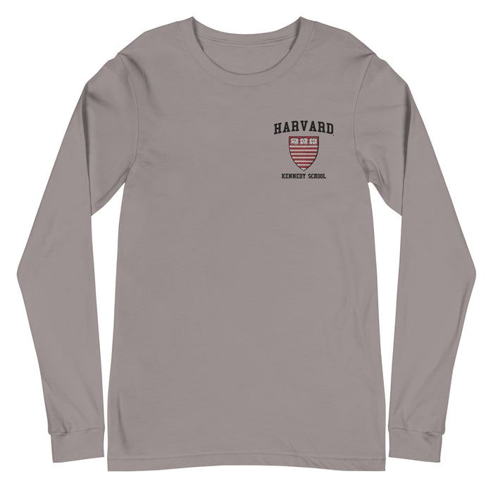HKS Unisex Embroidered Long Sleeve Tee