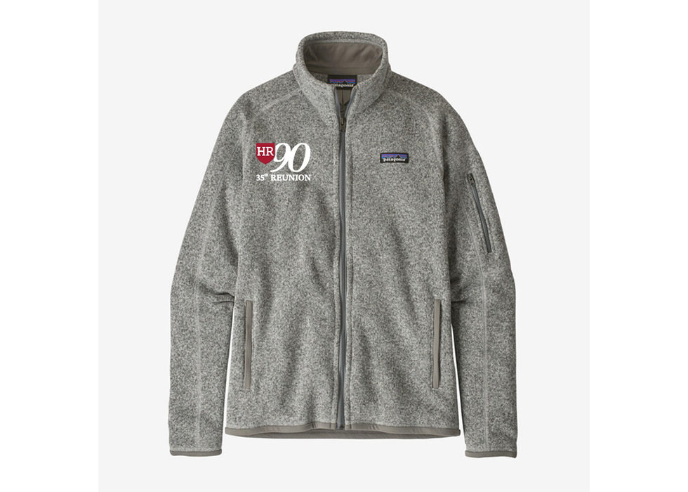 Harvard Class of 1990 35th Reunion Men's Patagonia Better Sweater Full Zip
