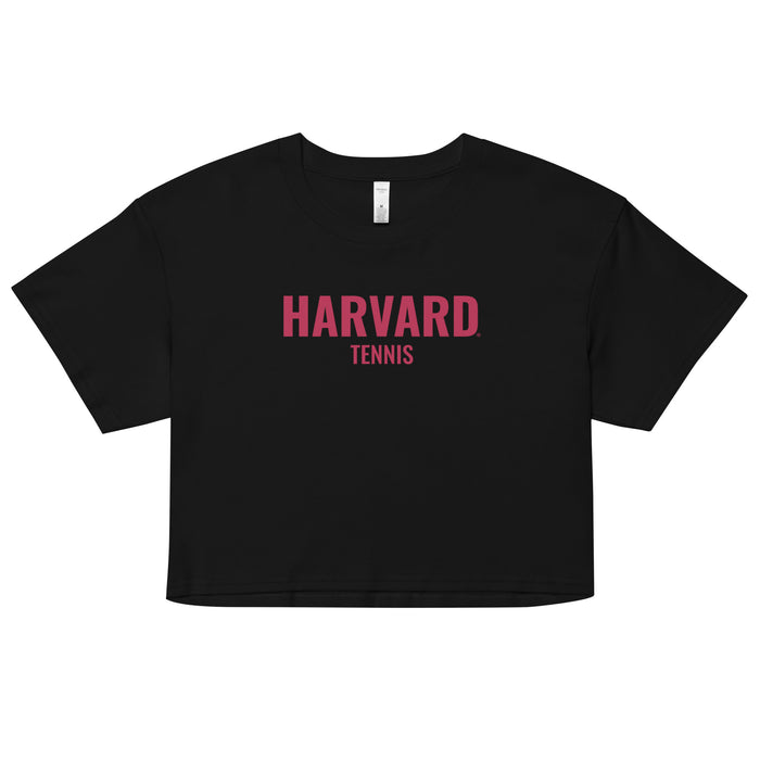 Harvard Tennis Crop Top