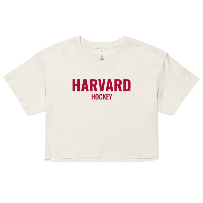 Harvard Hockey Crop Top
