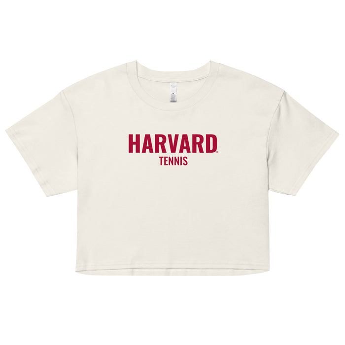 Harvard Tennis Crop Top