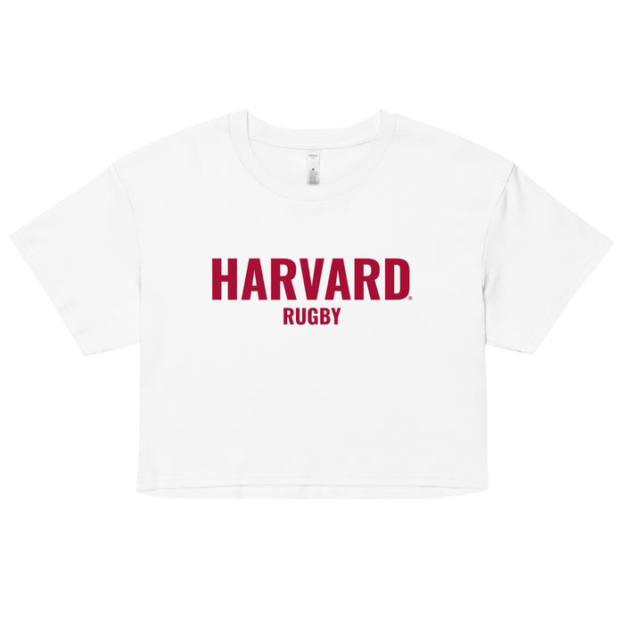 Harvard Rugby Crop Top