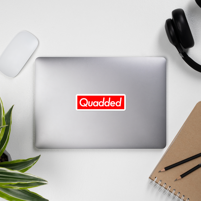 Quad Supreme Laptop Sticker