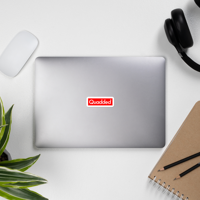 Quad Supreme Laptop Sticker