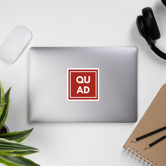"QUAD" Sticker