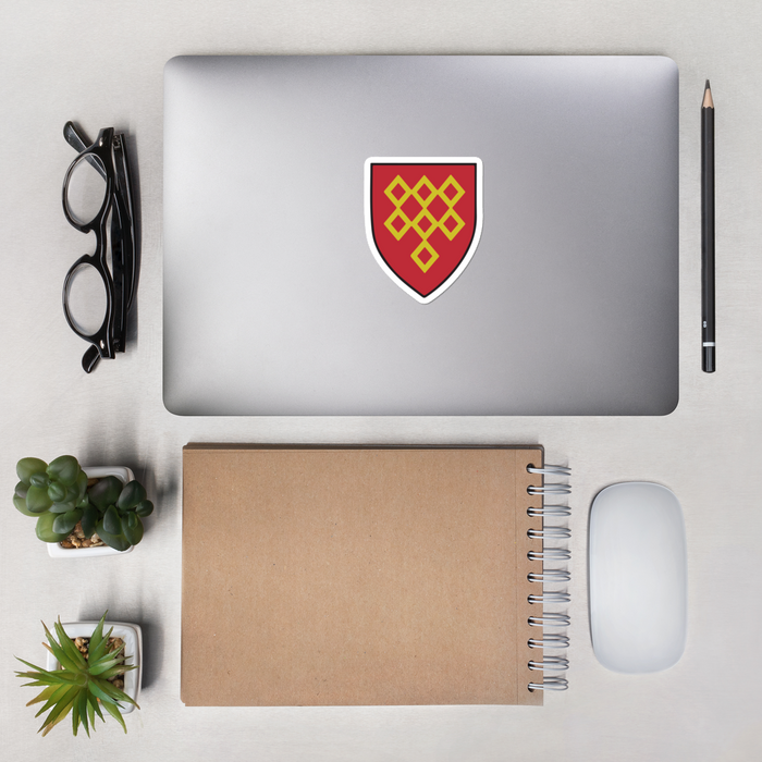 Quincy House Laptop Sticker