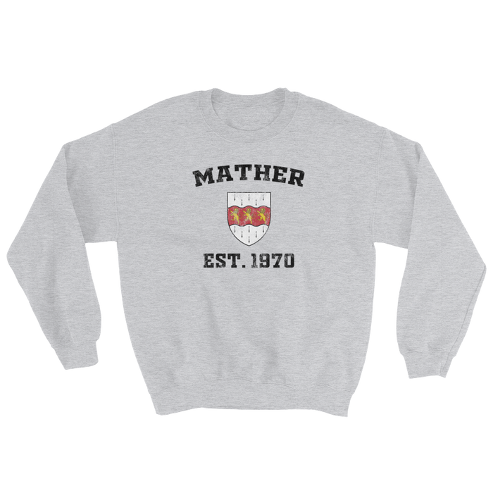 Mather House Distressed Sweatshirt