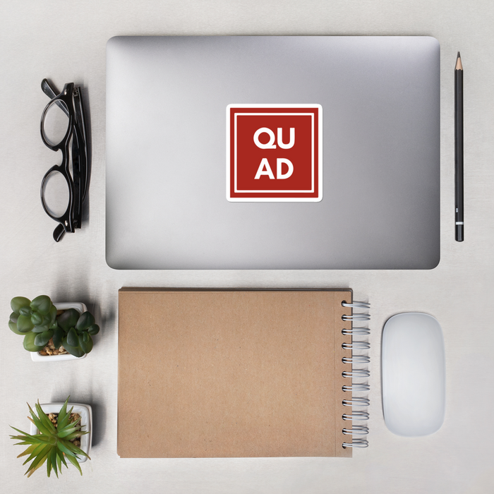 "QUAD" Sticker