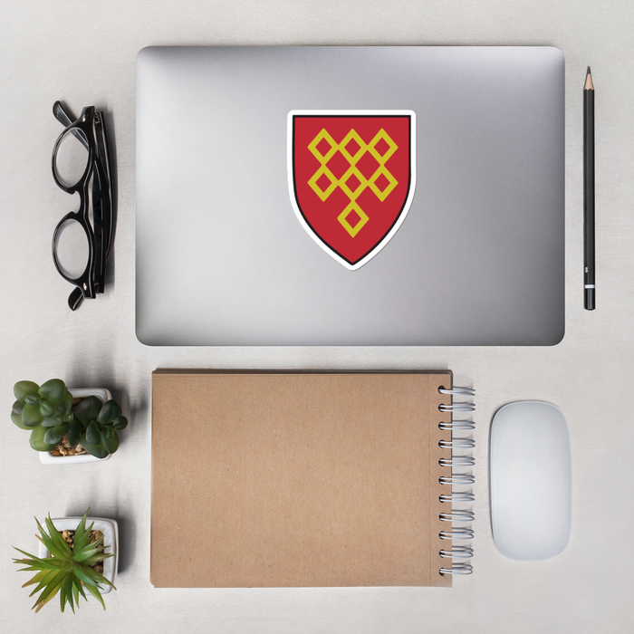 Quincy House Laptop Sticker