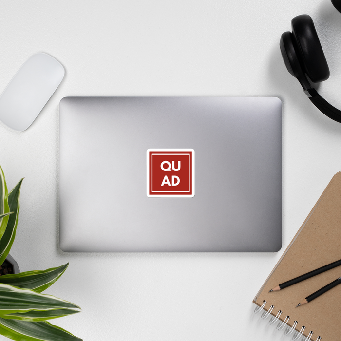 "QUAD" Sticker
