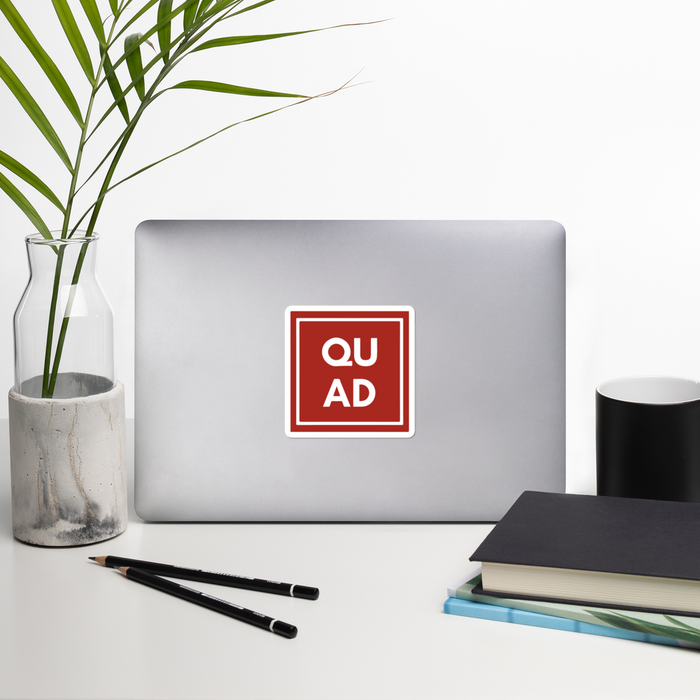 "QUAD" Sticker
